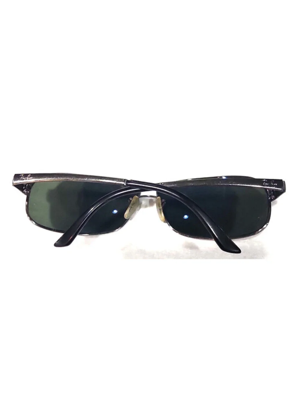 Ray Ban RB3343 004/58 Gunmetal Green Polarized Sunglasses 63-12 Italy